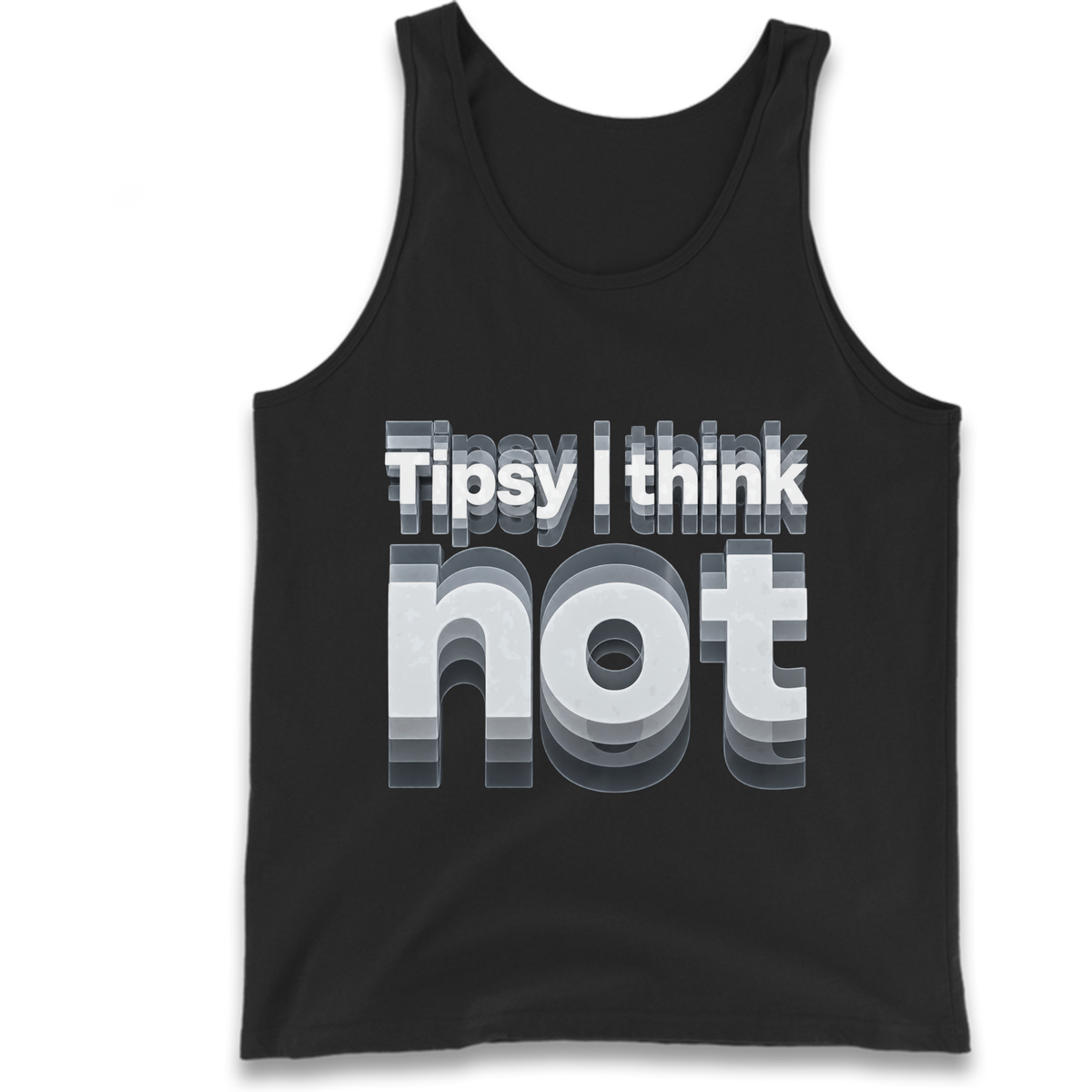 Tipsy I Think Not TikTok Viral Tank Top