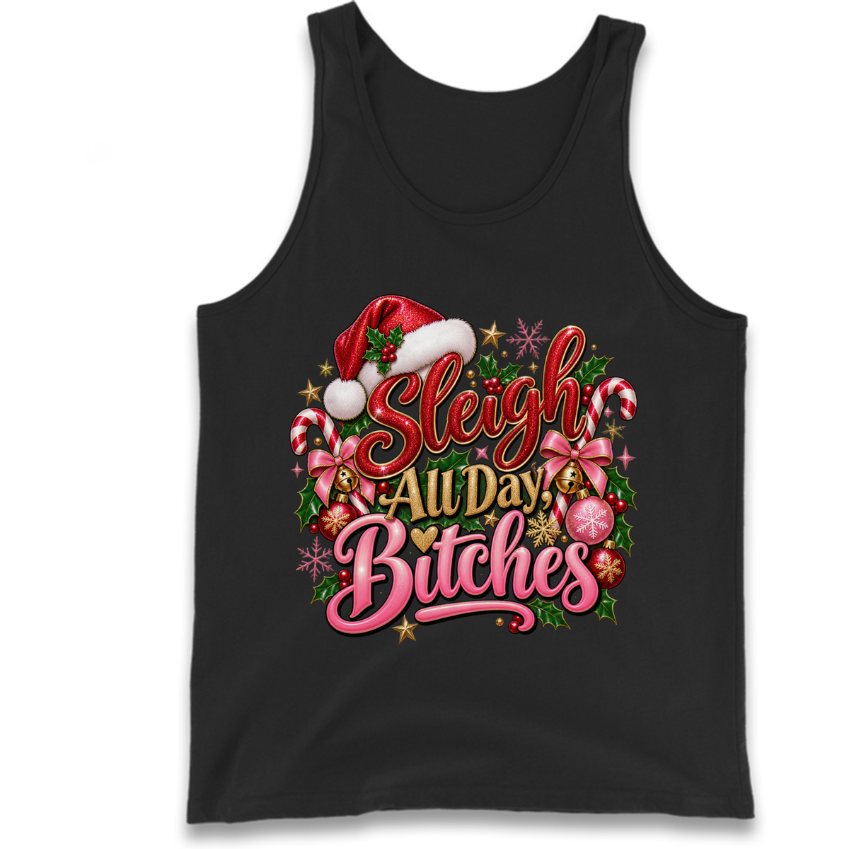 Womens Christmas Tank Top