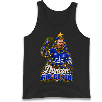 Duncan Ferguson Everton Christmas Tank Top