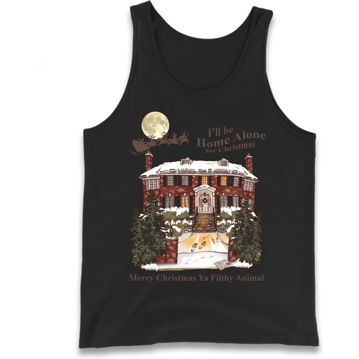 Home Alone Festive Christmas Tank Top