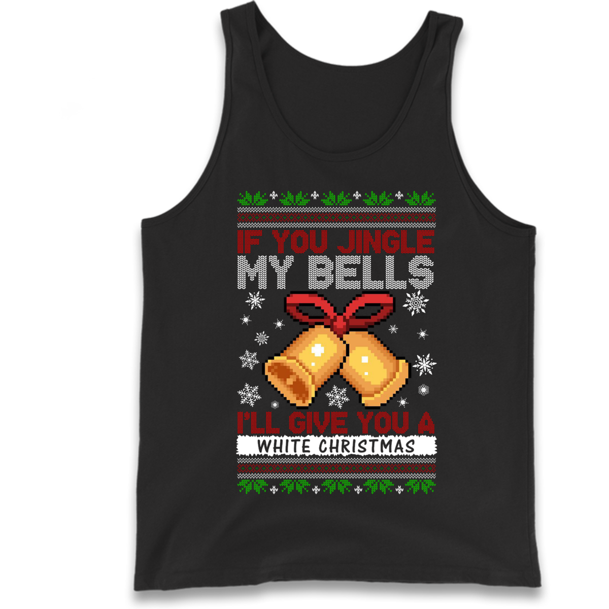 Bell Slogan Clothing Tank Top