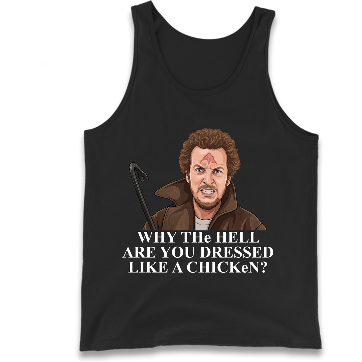 Chicken Funny Christmas Tank Top