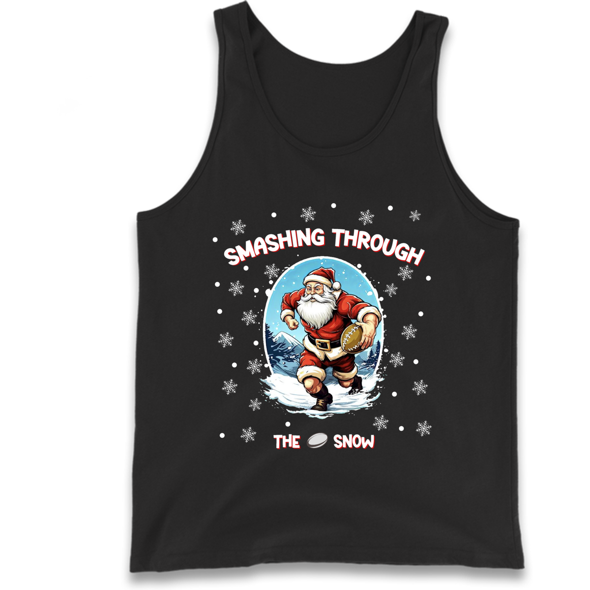 Rugby Santa Clothing Tank Top