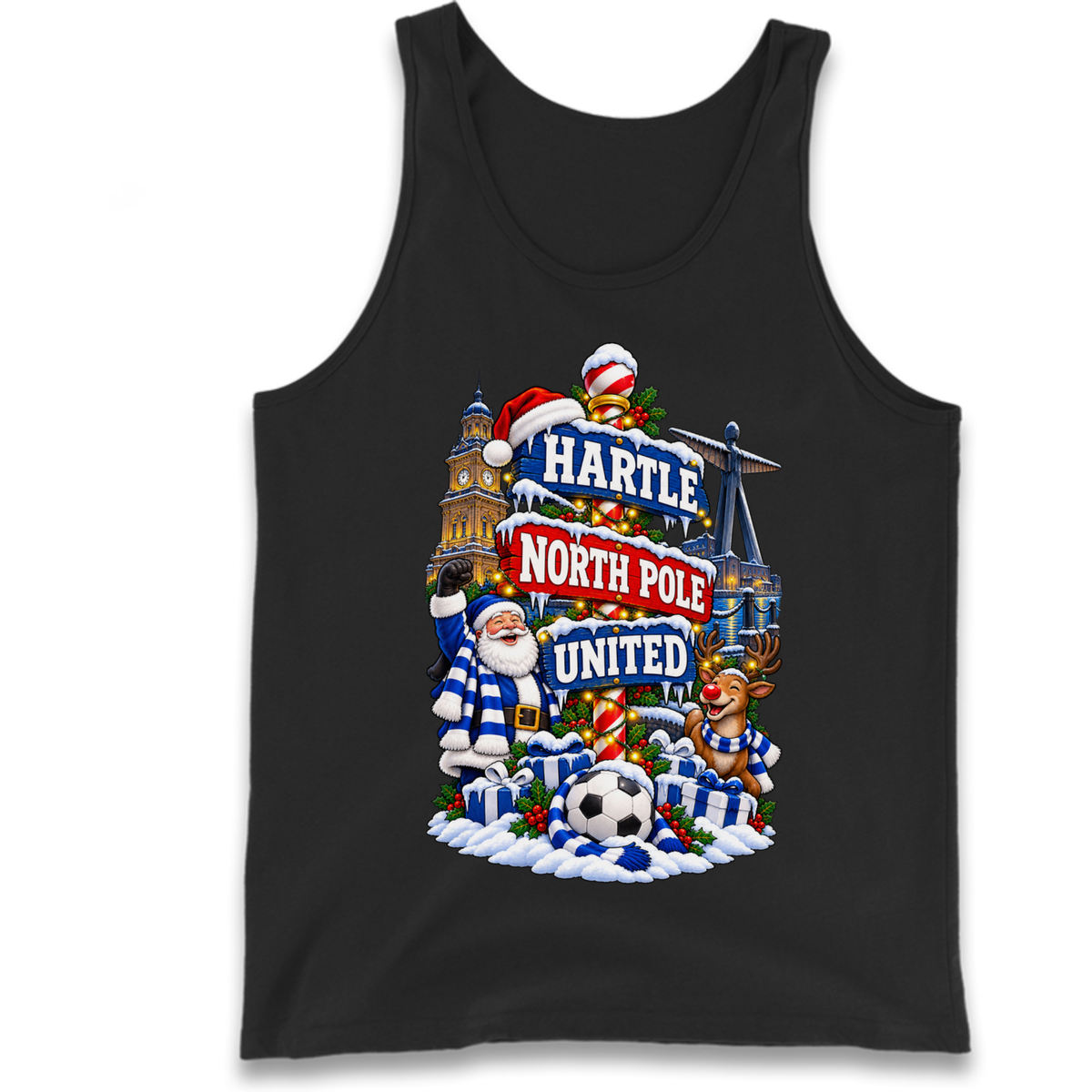 Hartlepool Christmas Tank Top