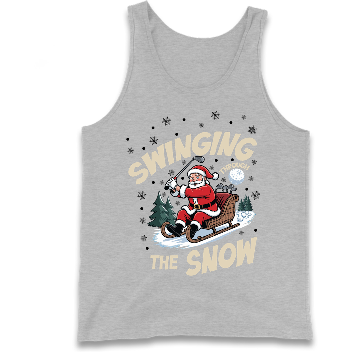 Christmas Golf Tank Top