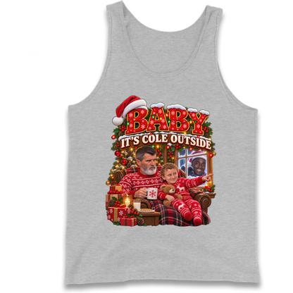 Roy Keane Man Utd Christmas Tank Top