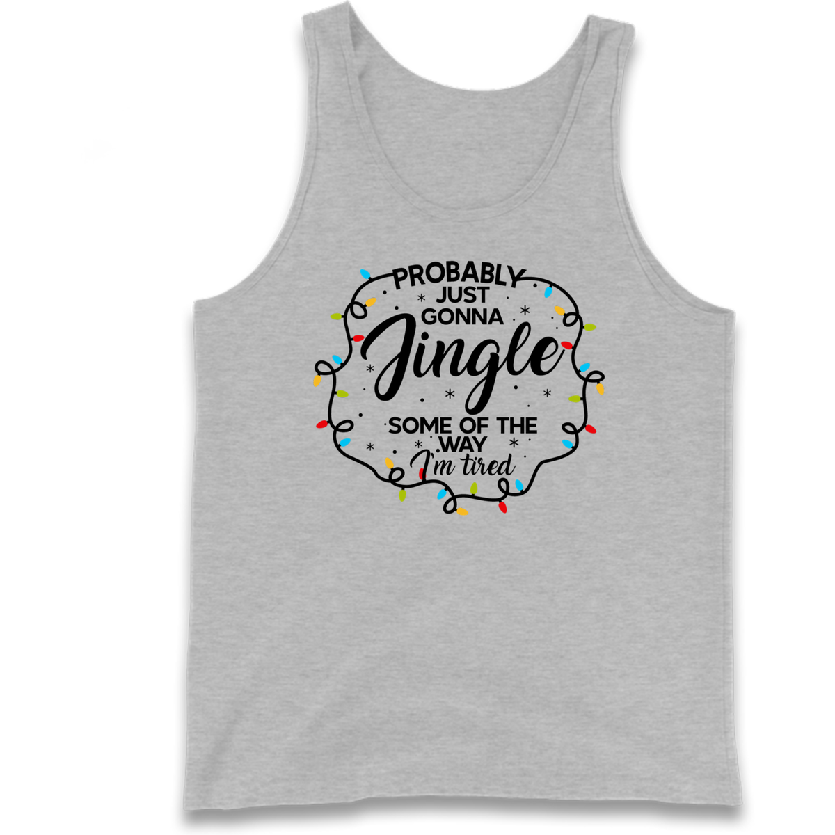 Lazy Festive Outfit Tank Top