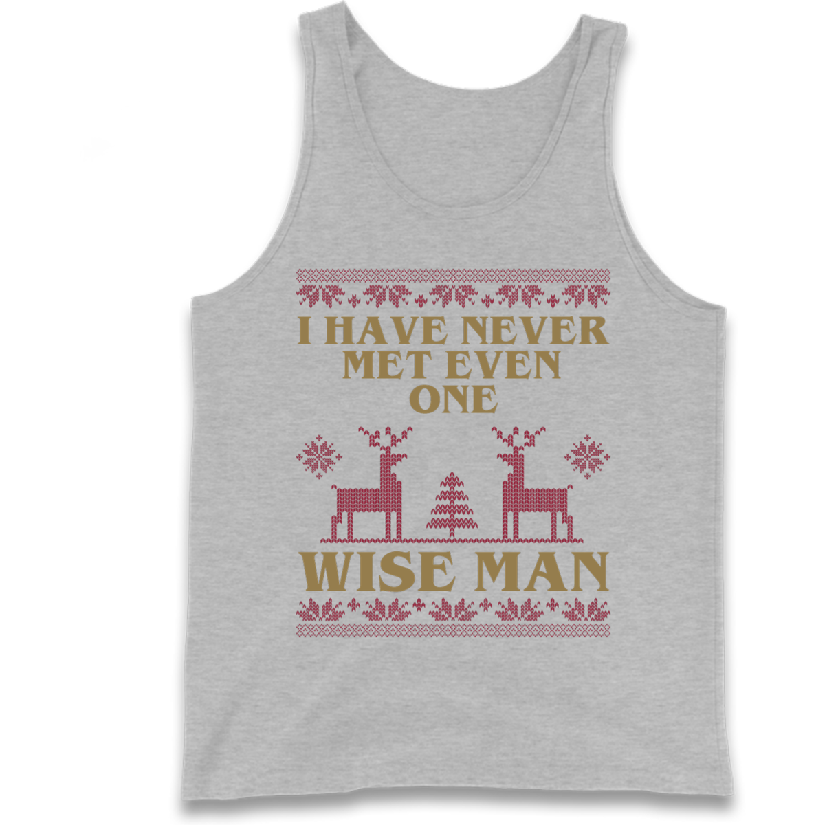 Retro Festive Graphic Tank Top