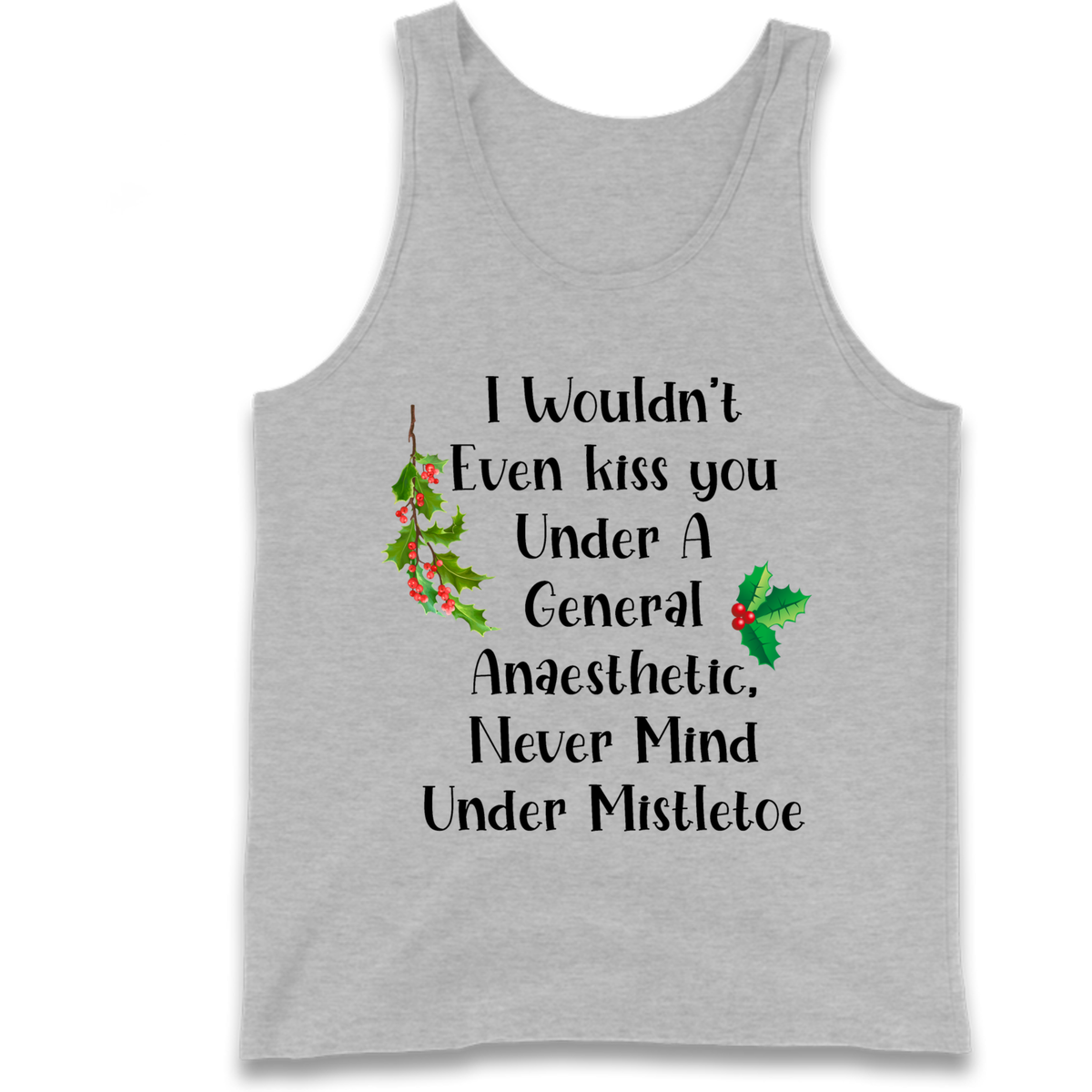 Cheeky Festive Slogan Tank Top