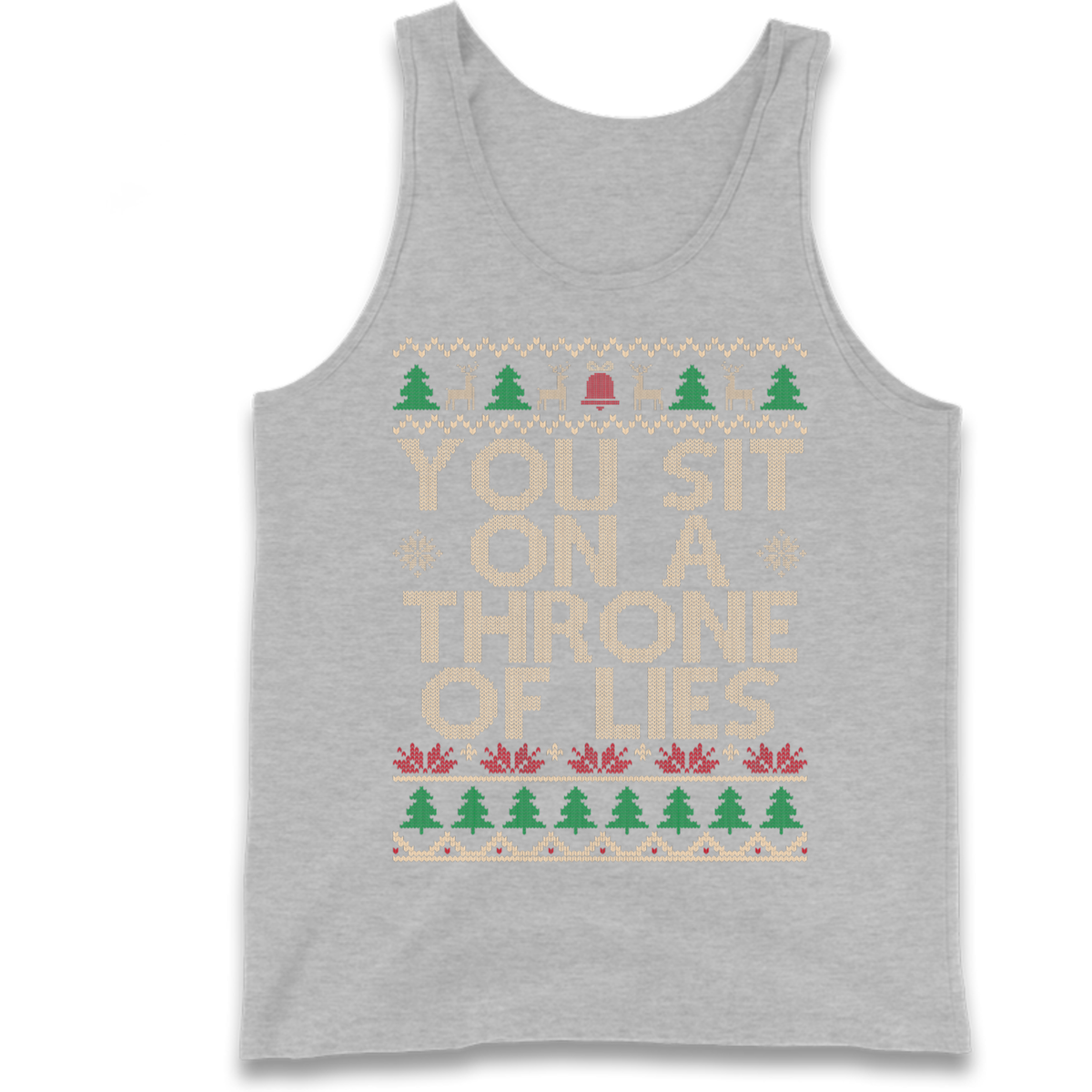 Throne Of Lies Christmas Tank Top
