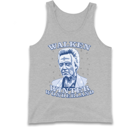 Christopher Walken Christmas Tank Top