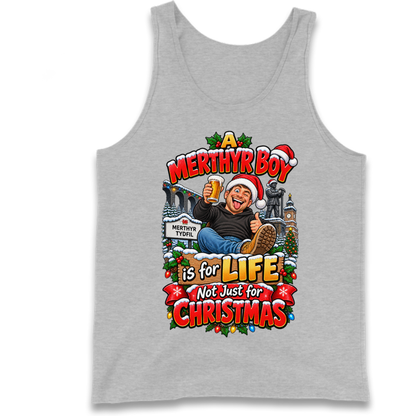 Merthyr Boy Christmas Tank Top