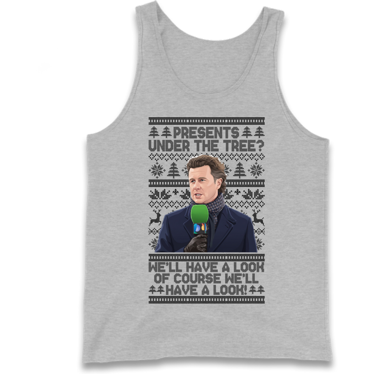 Steve Mcmanaman Christmas Tank Top