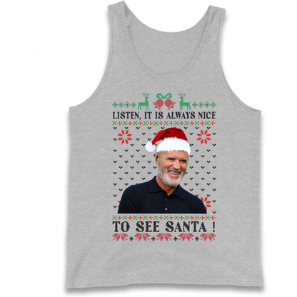 Roy Keane Christmas Tank Top