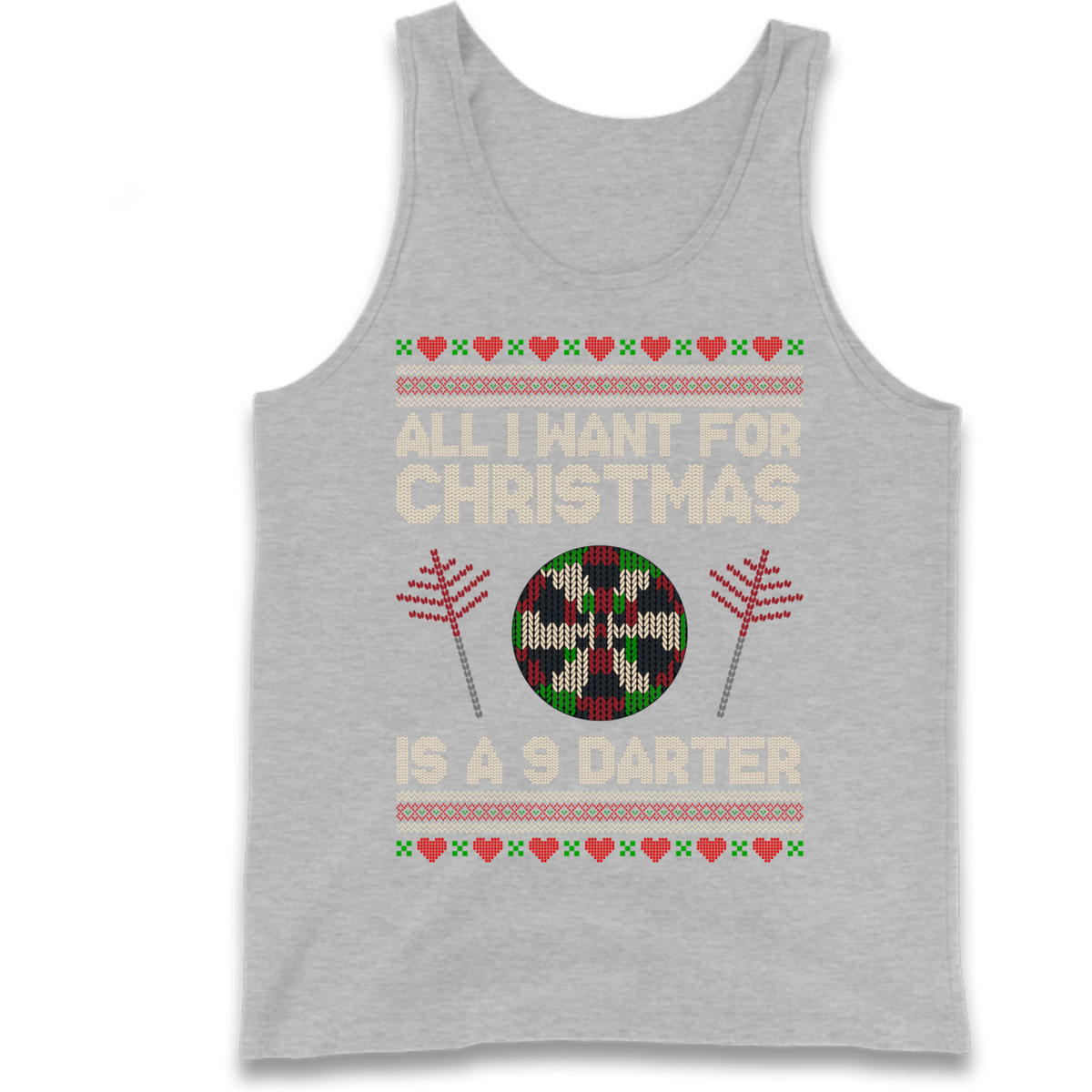 Festive Darts Outfit Tank Top