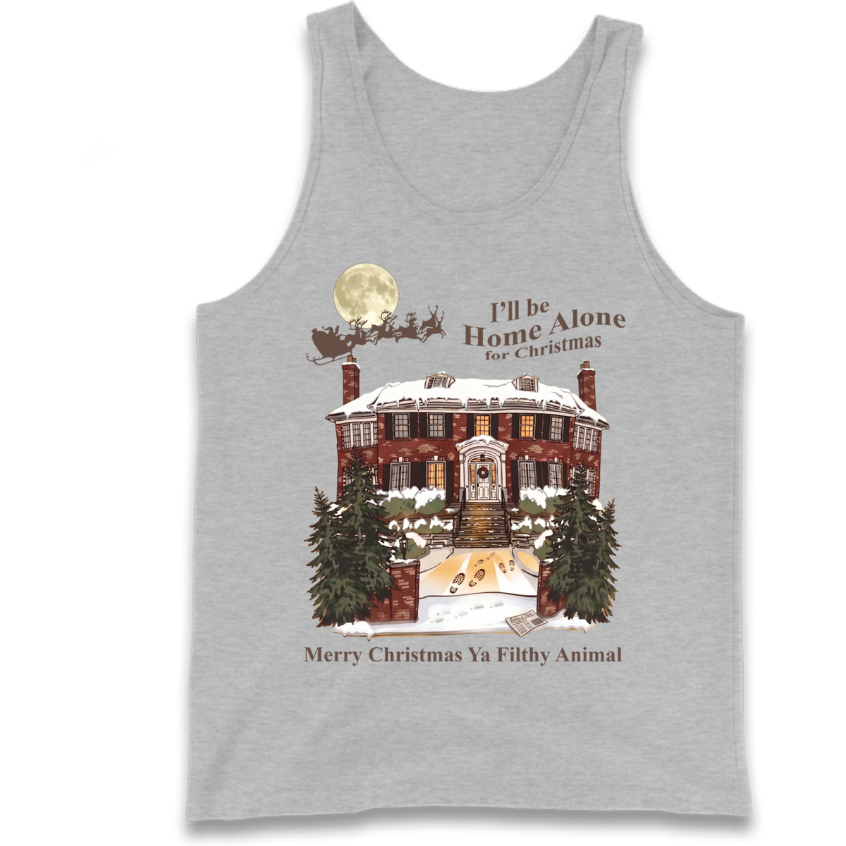 Home Alone Festive Christmas Tank Top