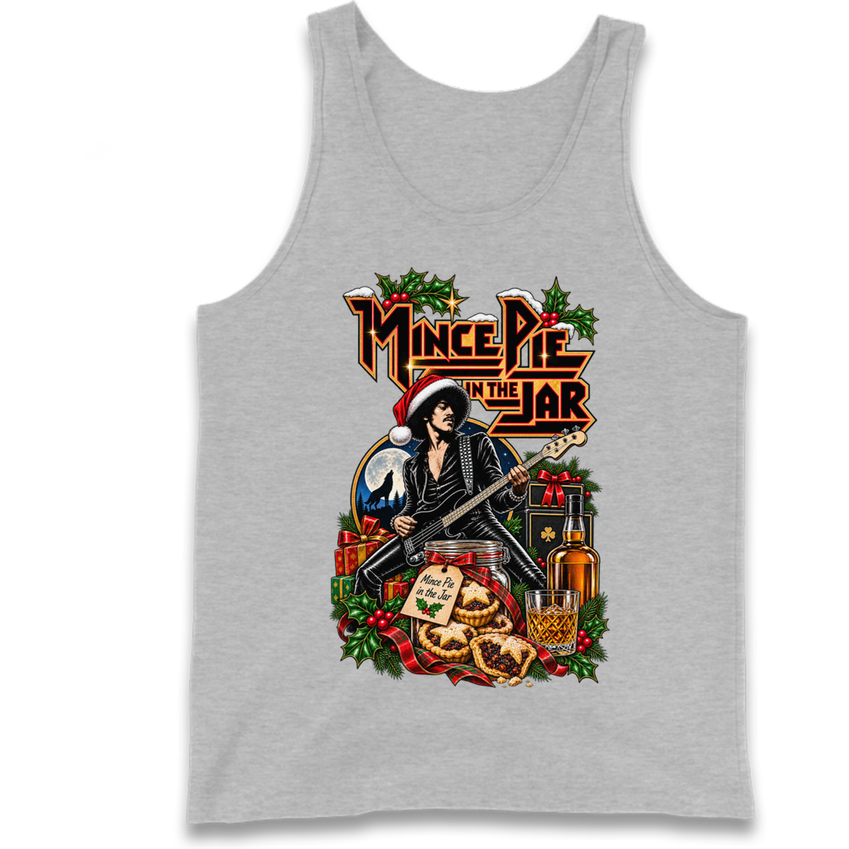 Thin Lizzy Christmas Tank Top