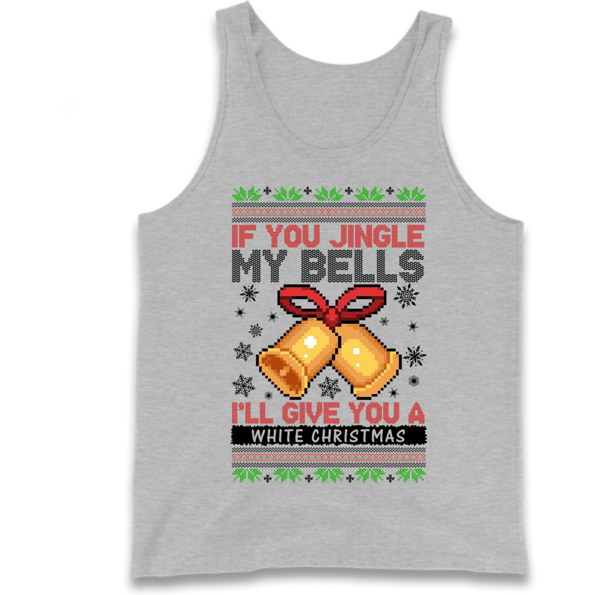 Bell Slogan Clothing Tank Top