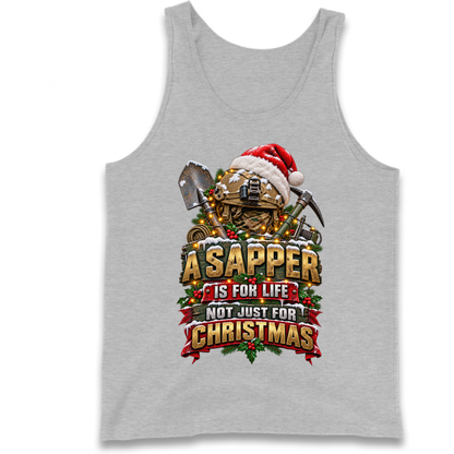 Royal Engineers Sappers Christmas Tank Top