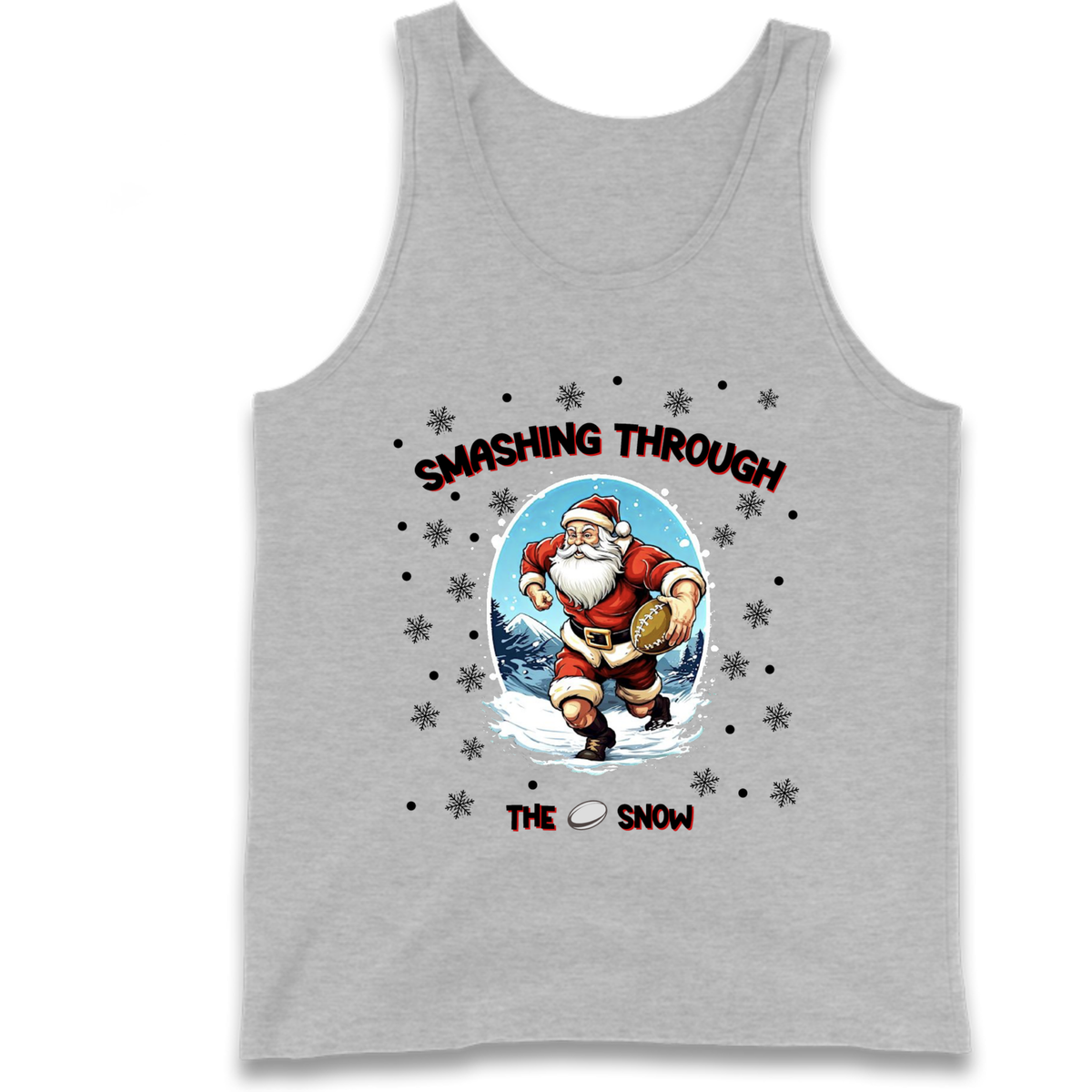 Rugby Santa Clothing Tank Top