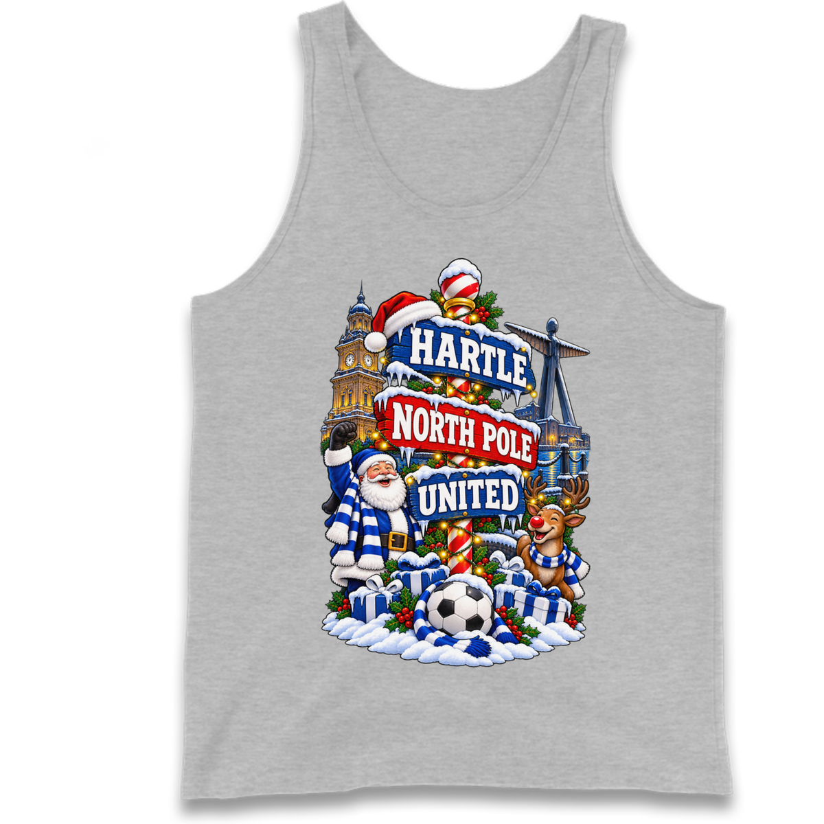Hartlepool Christmas Tank Top
