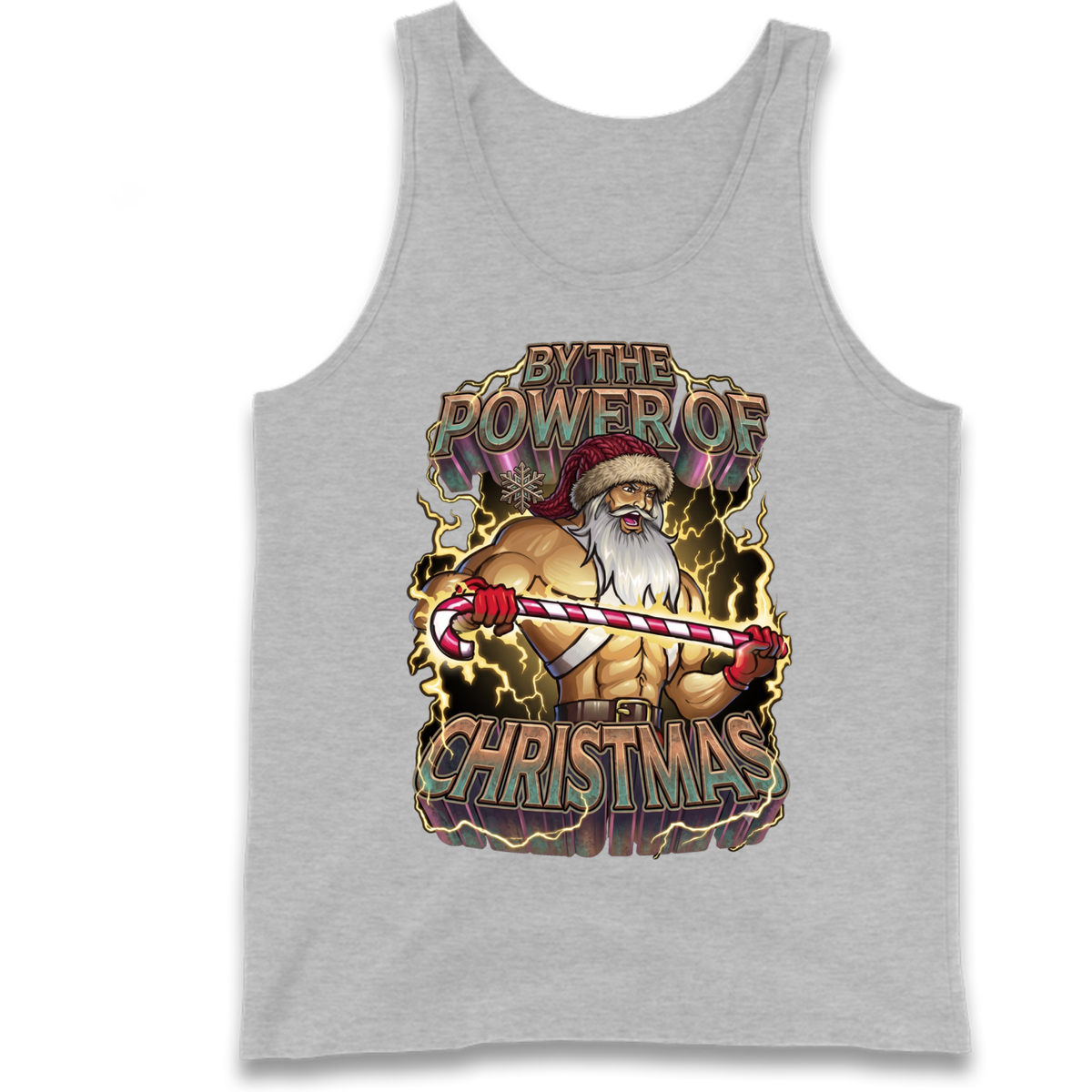 Retro Fantasy Christmas Tee Tank Top