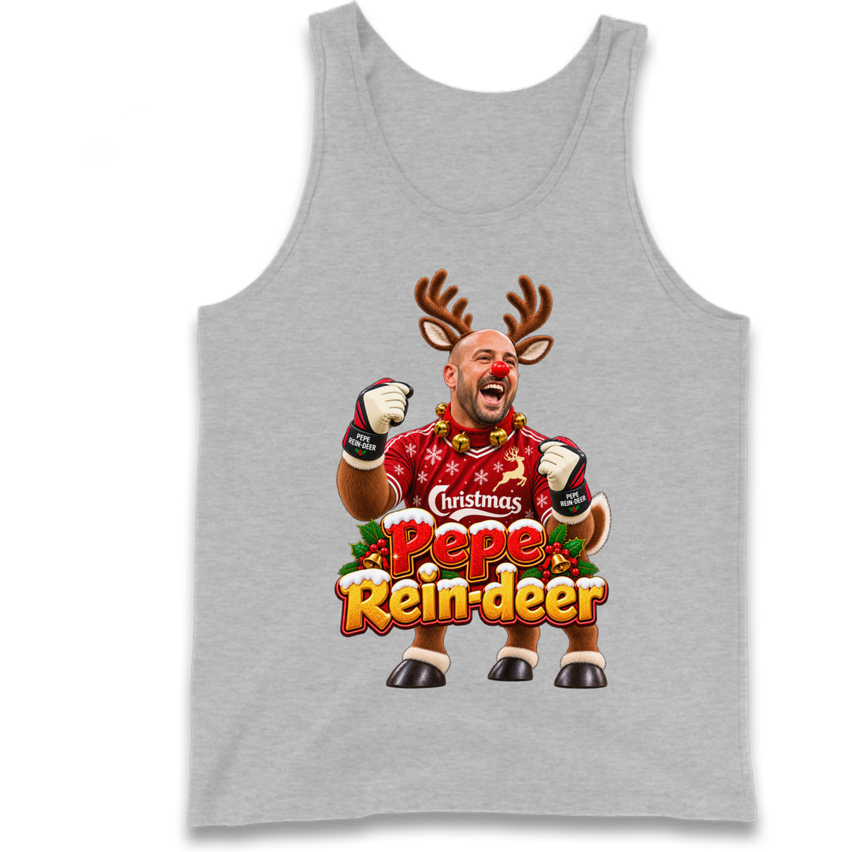 Liverpool LFC Christmas Tank Top