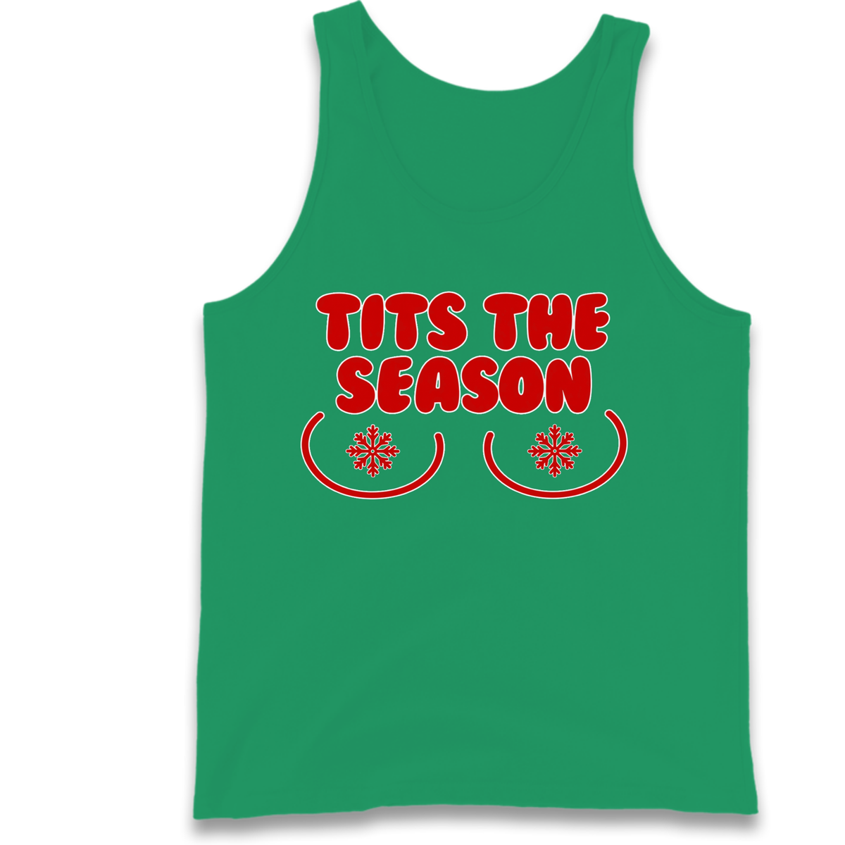 Boob Christmas Tank Top