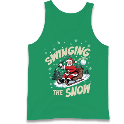 Christmas Golf Tank Top