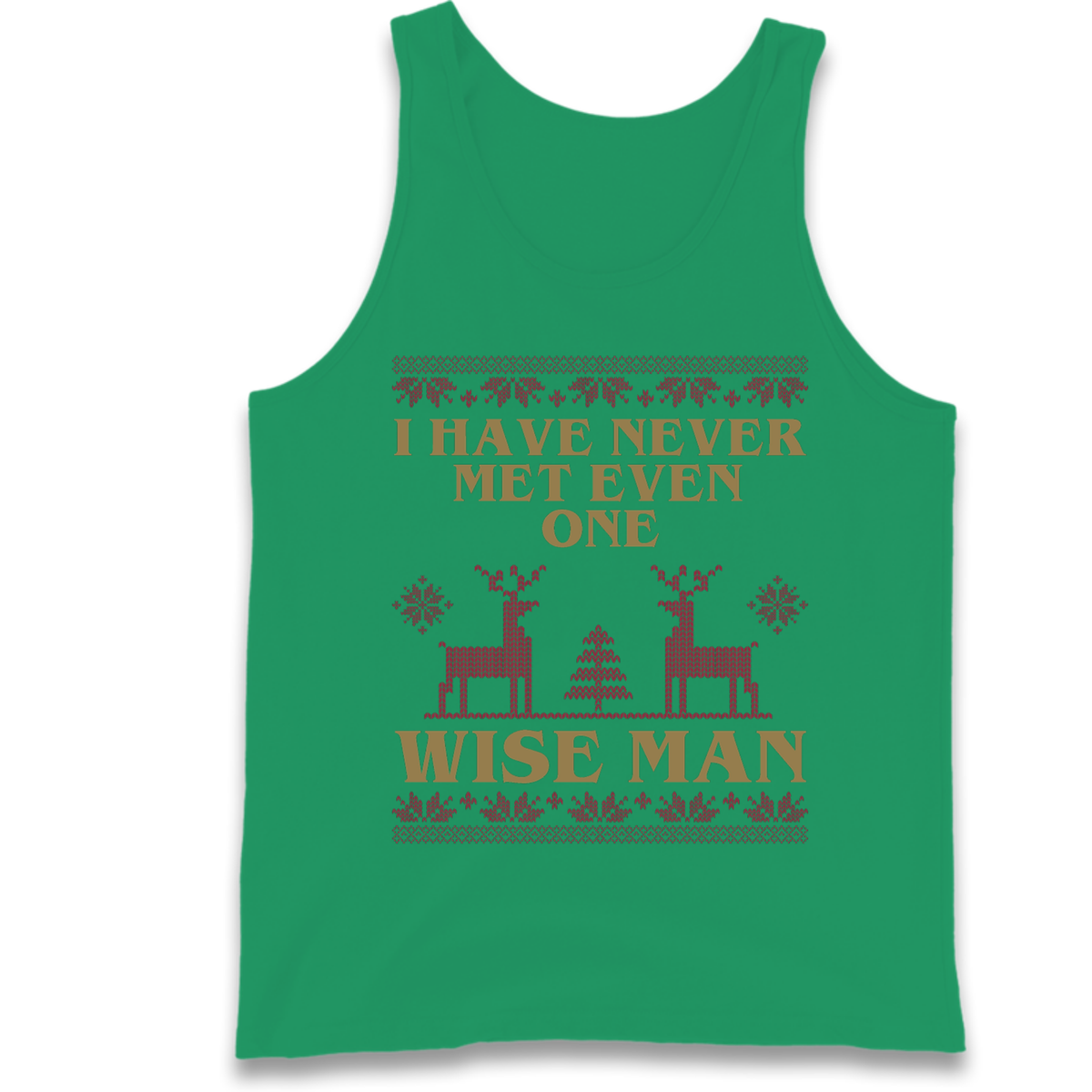 Retro Festive Graphic Tank Top