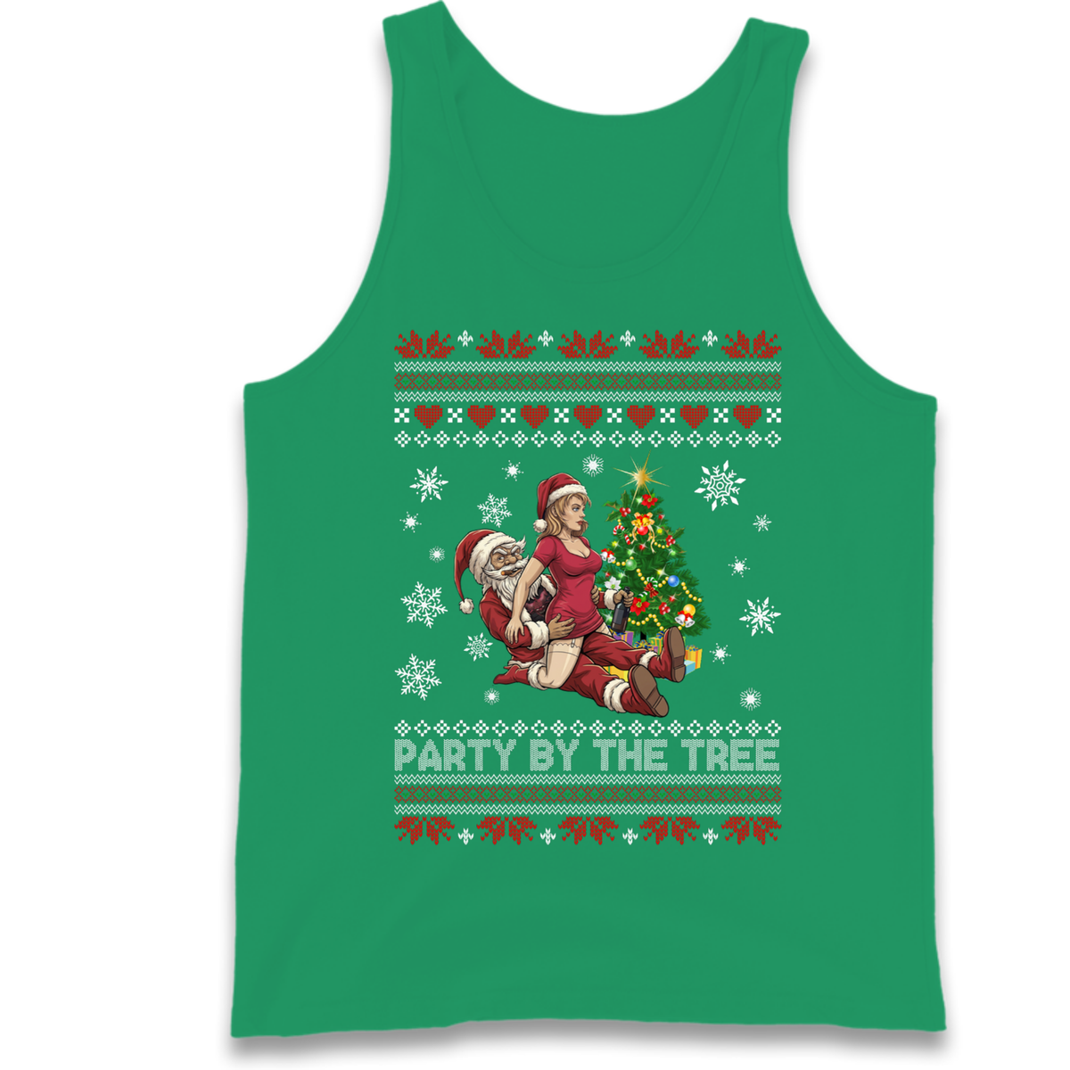 Tree Party Design Tank Top