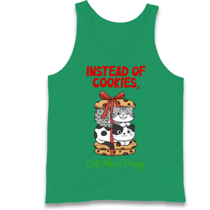 Cheeky Cat Slogan Tank Top