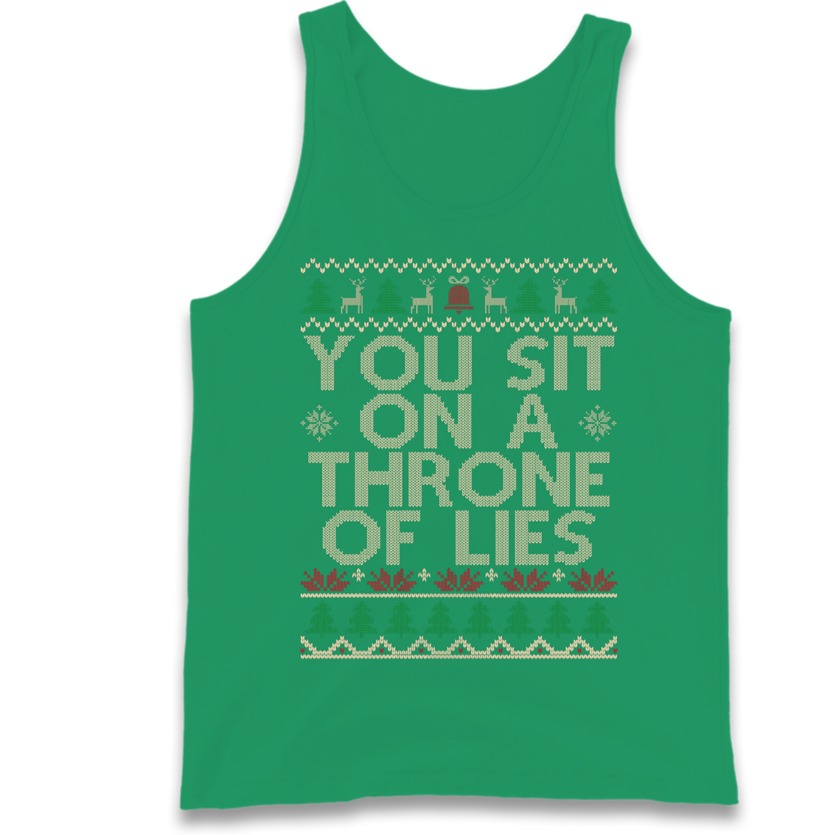 Throne Of Lies Christmas Tank Top