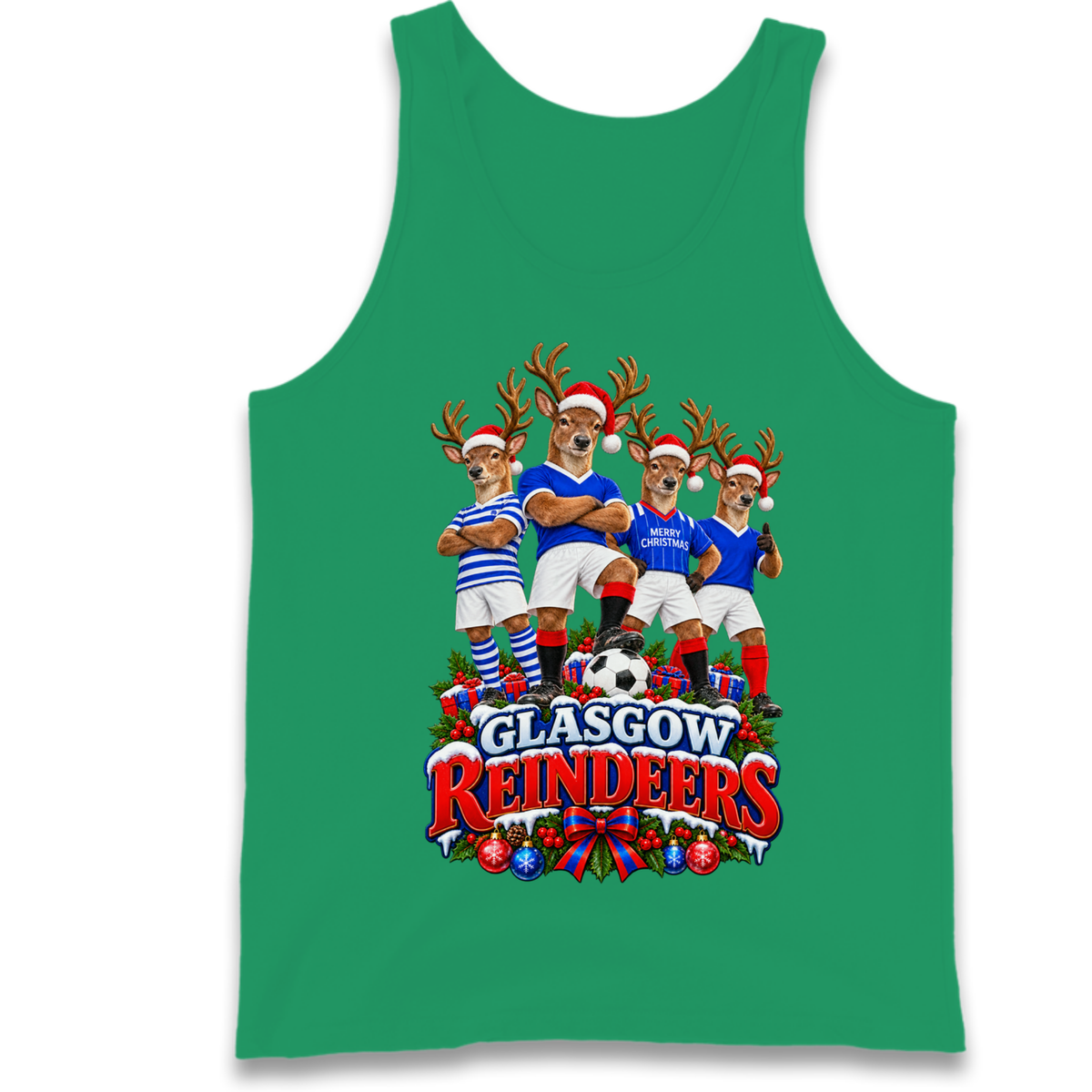 Rangers Christmas Tank Top