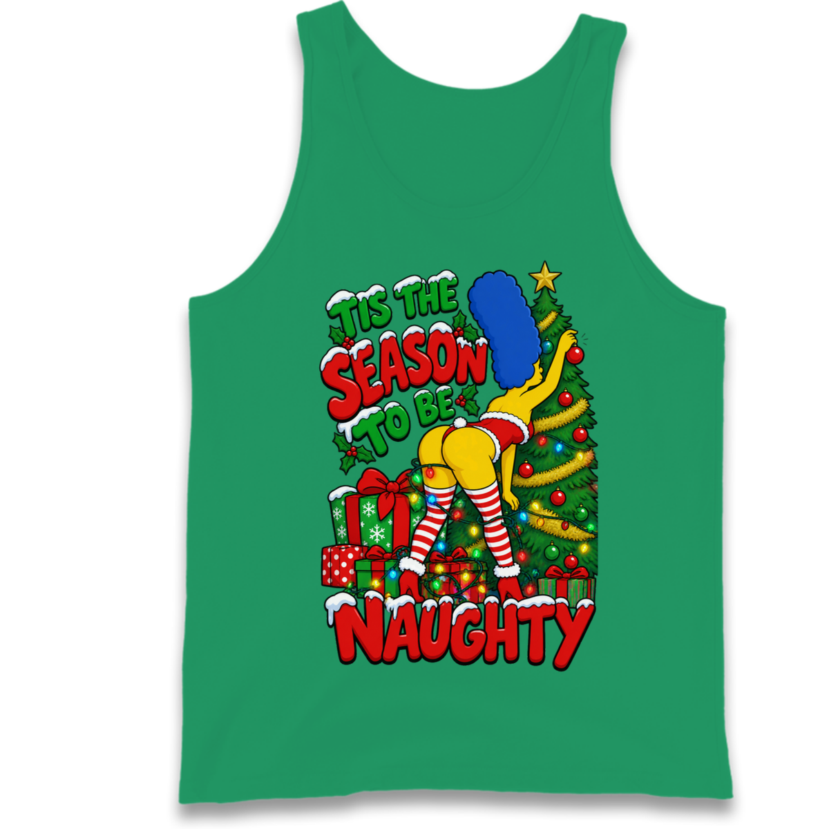 Simpsons Christmas Tank Top