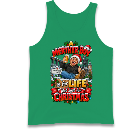 Merthyr Boy Christmas Tank Top