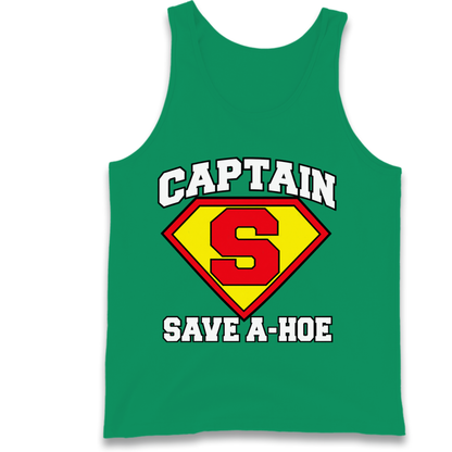 Captain Save a Hoe Tank Top