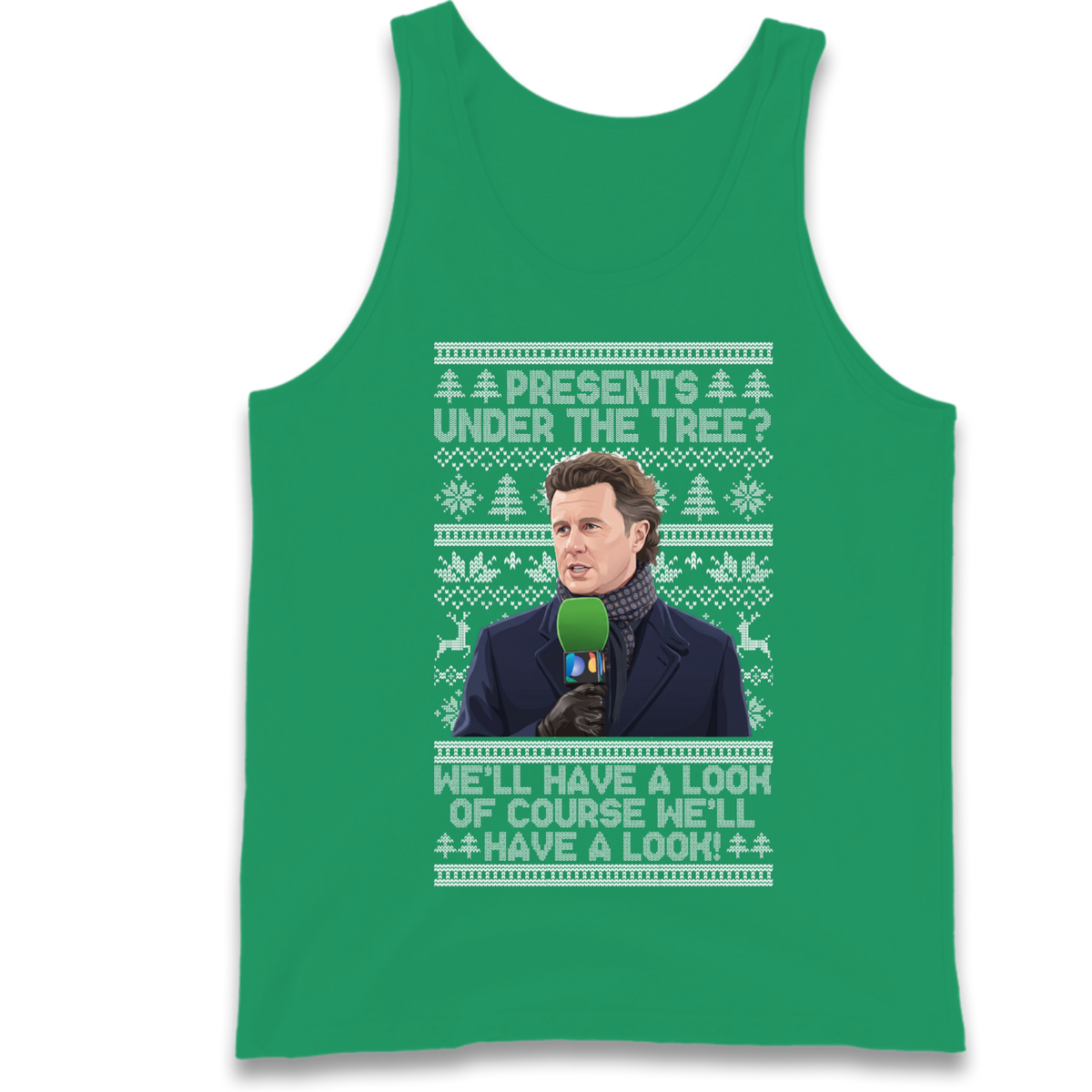 Steve Mcmanaman Christmas Tank Top