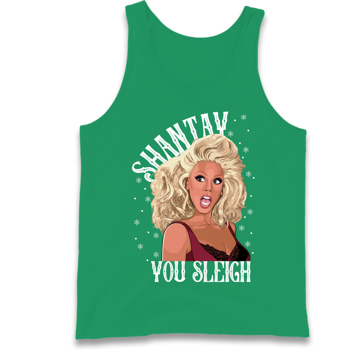 drag christmas clothing Tank Top