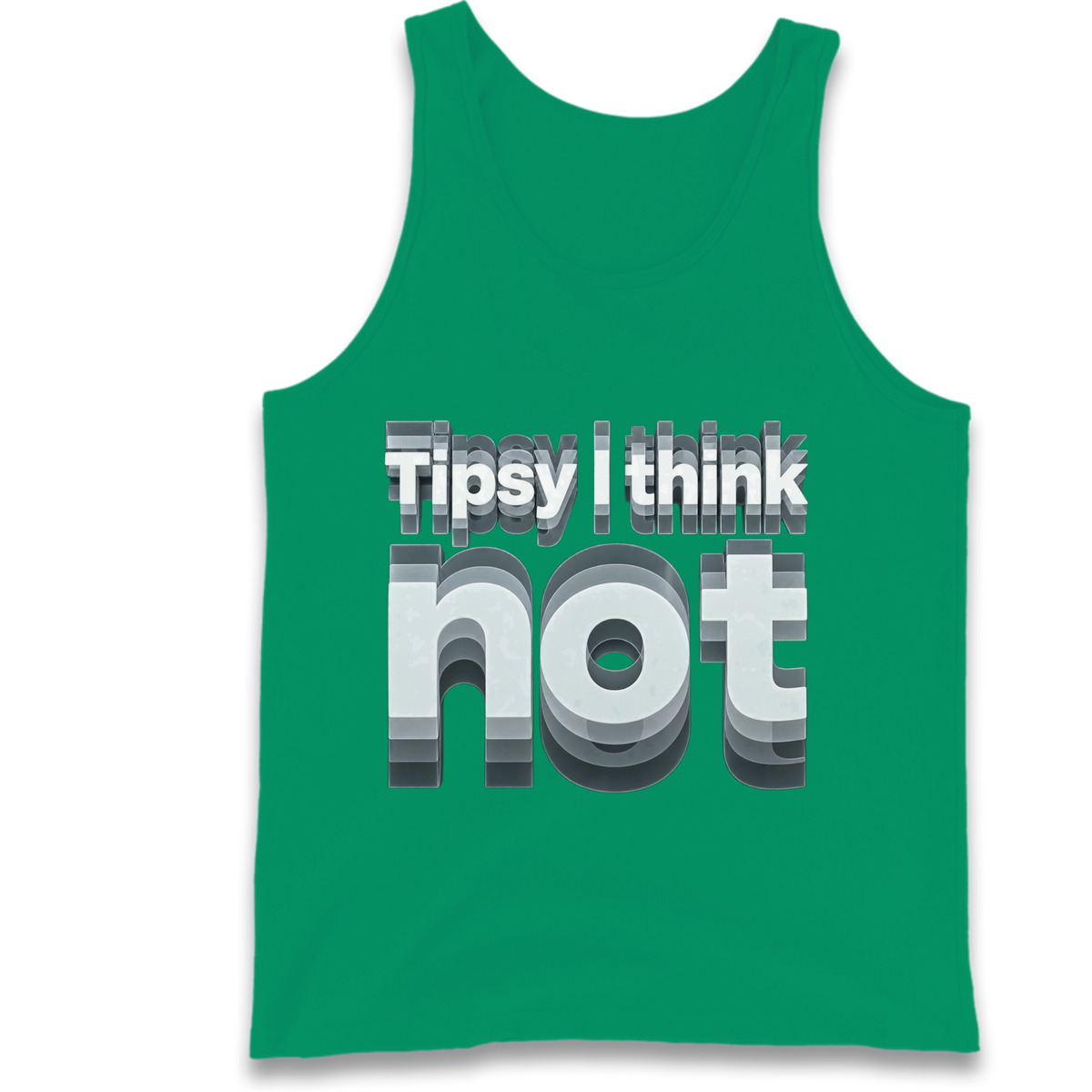 Tipsy I Think Not TikTok Viral Tank Top