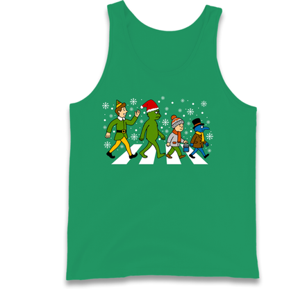 Abbey Road Walk Christmas jumper Tank Top