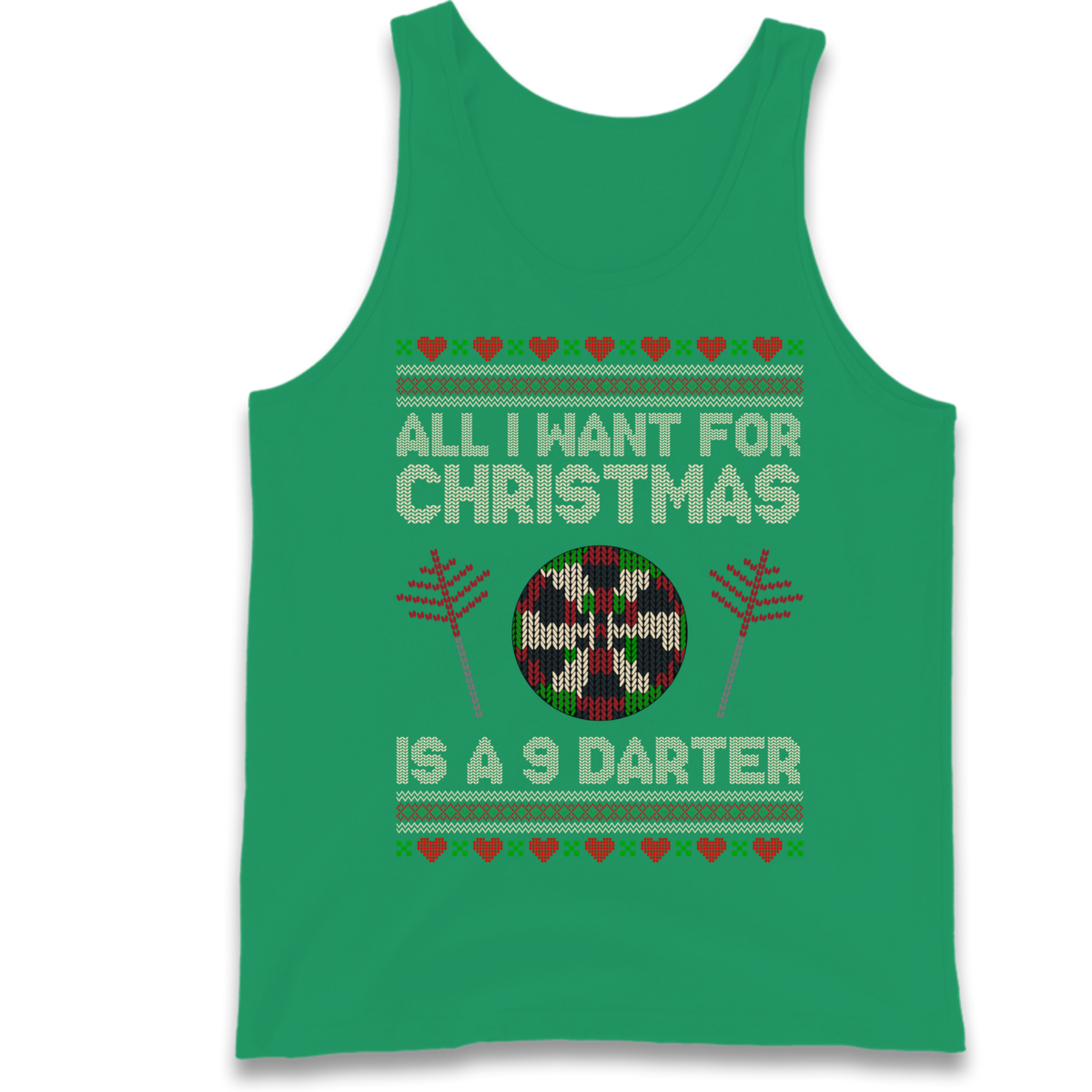 Festive Darts Outfit Tank Top