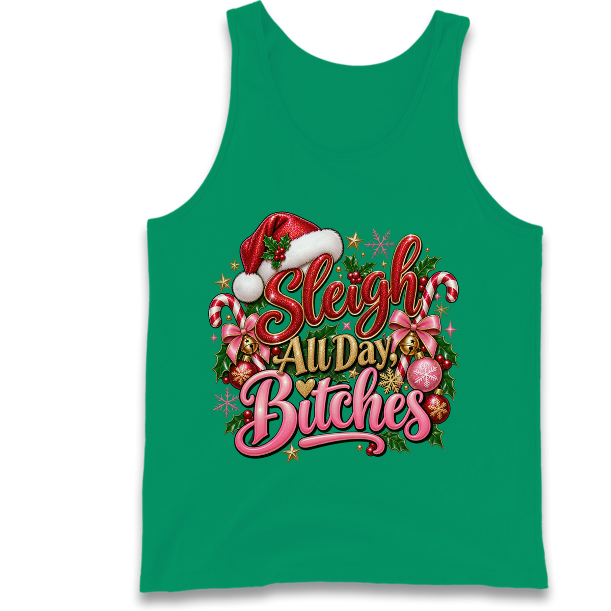Womens Christmas Tank Top