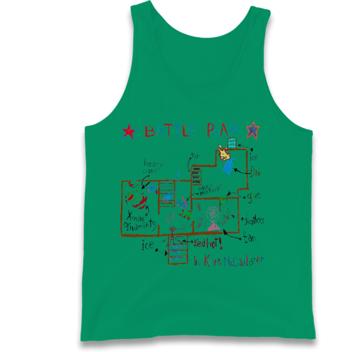 home alone battle plan Tank Top