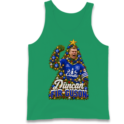Duncan Ferguson Everton Christmas Tank Top