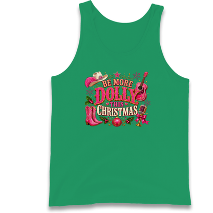 Dolly Parton Christmas Tank Top