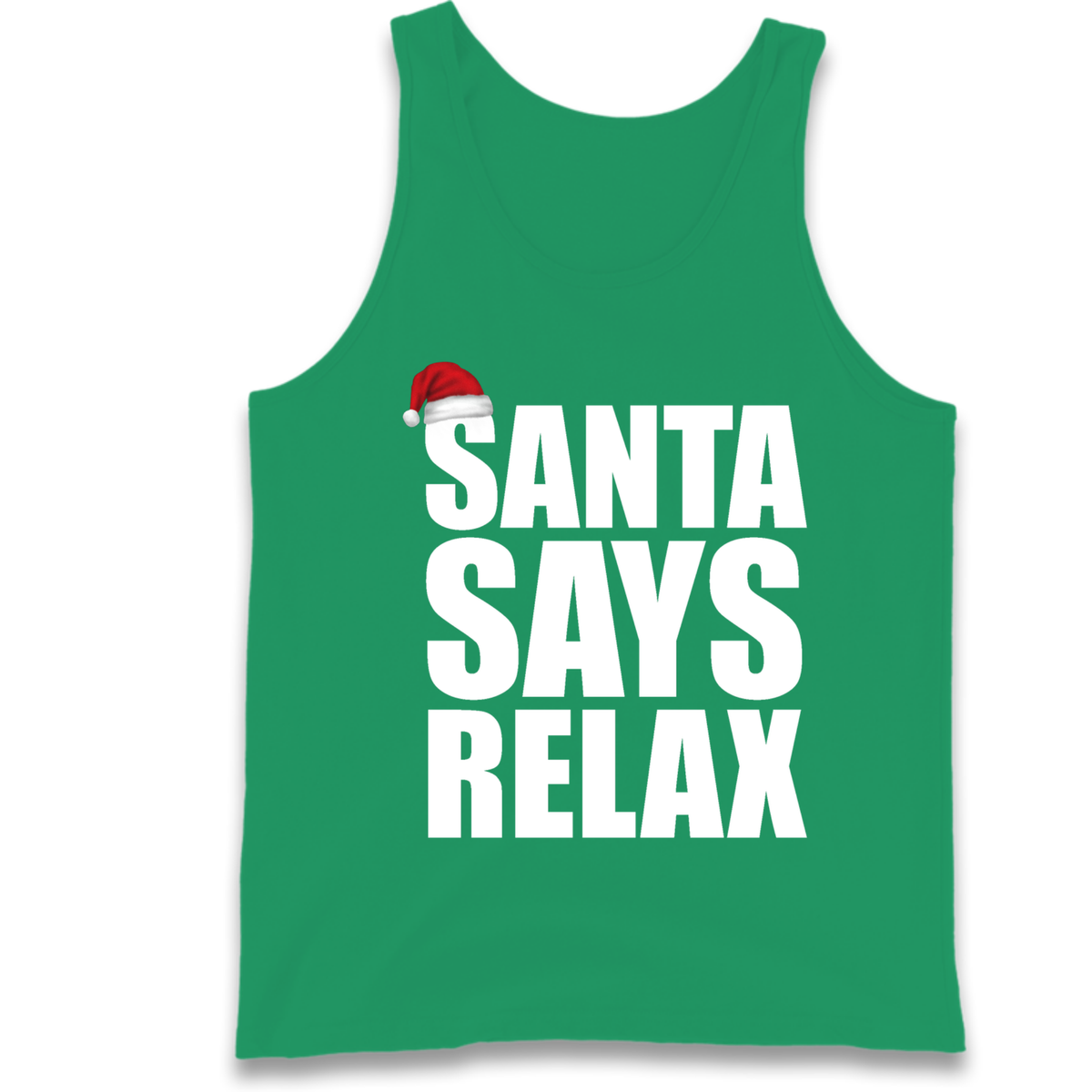 Santa Says Relax Tank Top