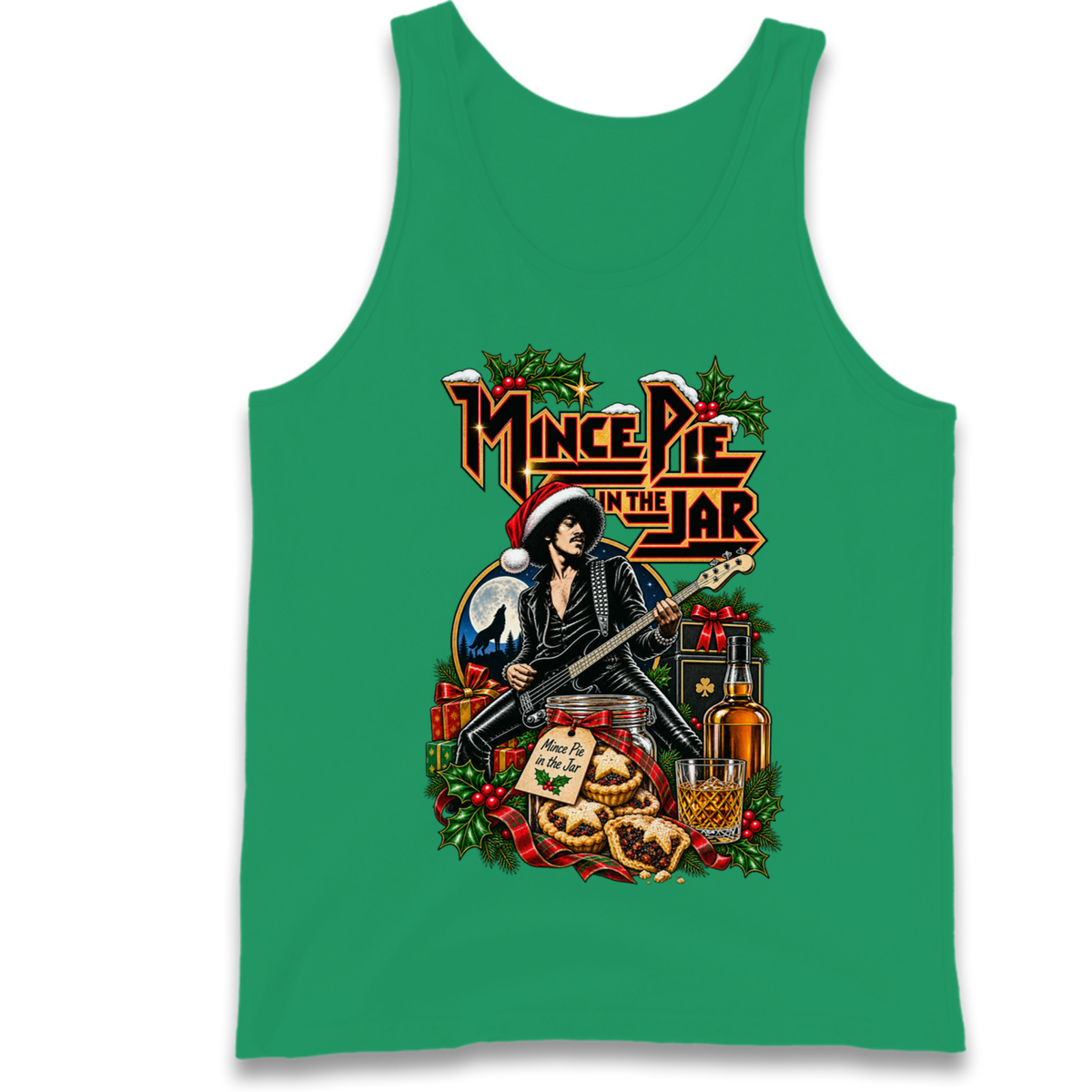 Thin Lizzy Christmas Tank Top