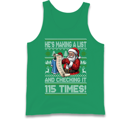 Making A List Tank Top