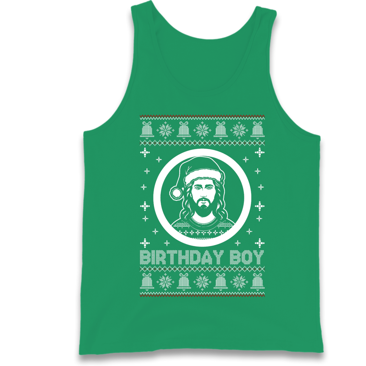 Jesus Birthday Christmas Tank Top